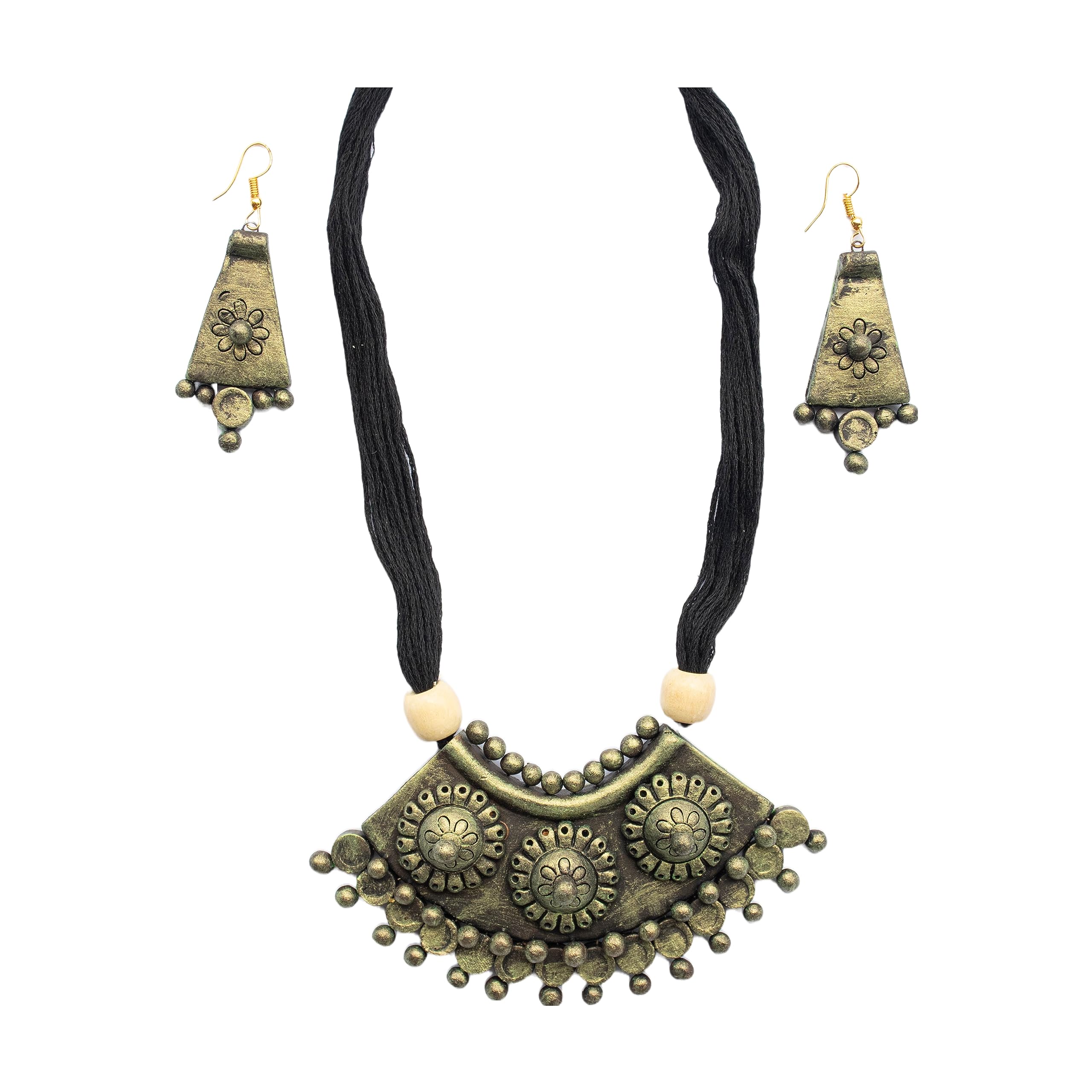 See full amazon price history chart for SHILPOGRAM Handmade Terracotta Jewelry Set TR102 (Rustic Green) SHILPOGRAM Handmade Terracotta Jewelry Set TR102 (Rustic Green) (B0CCXV8WFL) Amazon Price History, Amazon Price Tracker