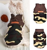 Vista 15 de Chaleco de forro polar para perro, ropa de invierno para mascotas para perros pequeños, niño o niña, suéter cálido de forro polar para cachorros
