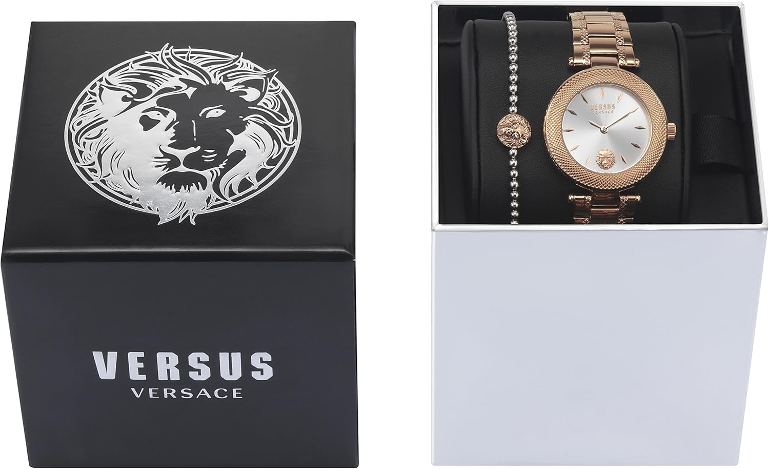 Versus Versace Orologio Analogueico Quarzo Donna con Cinturino in Acciaio Inox VSP712218