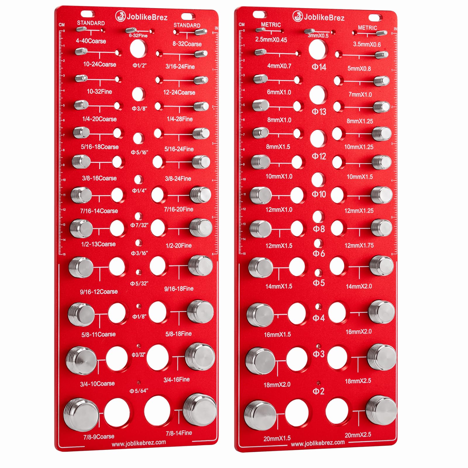 Thread Checker Tool - Accurate Bolt & Nut Measurement -9 Thread Checker Tool - Accurate Bolt & Nut Measurement -9