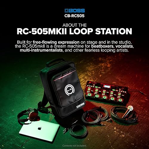 Miniatura 8 de Boss Bolsa de concierto CB-RC505 para estación de bucle RC-505 Mk2