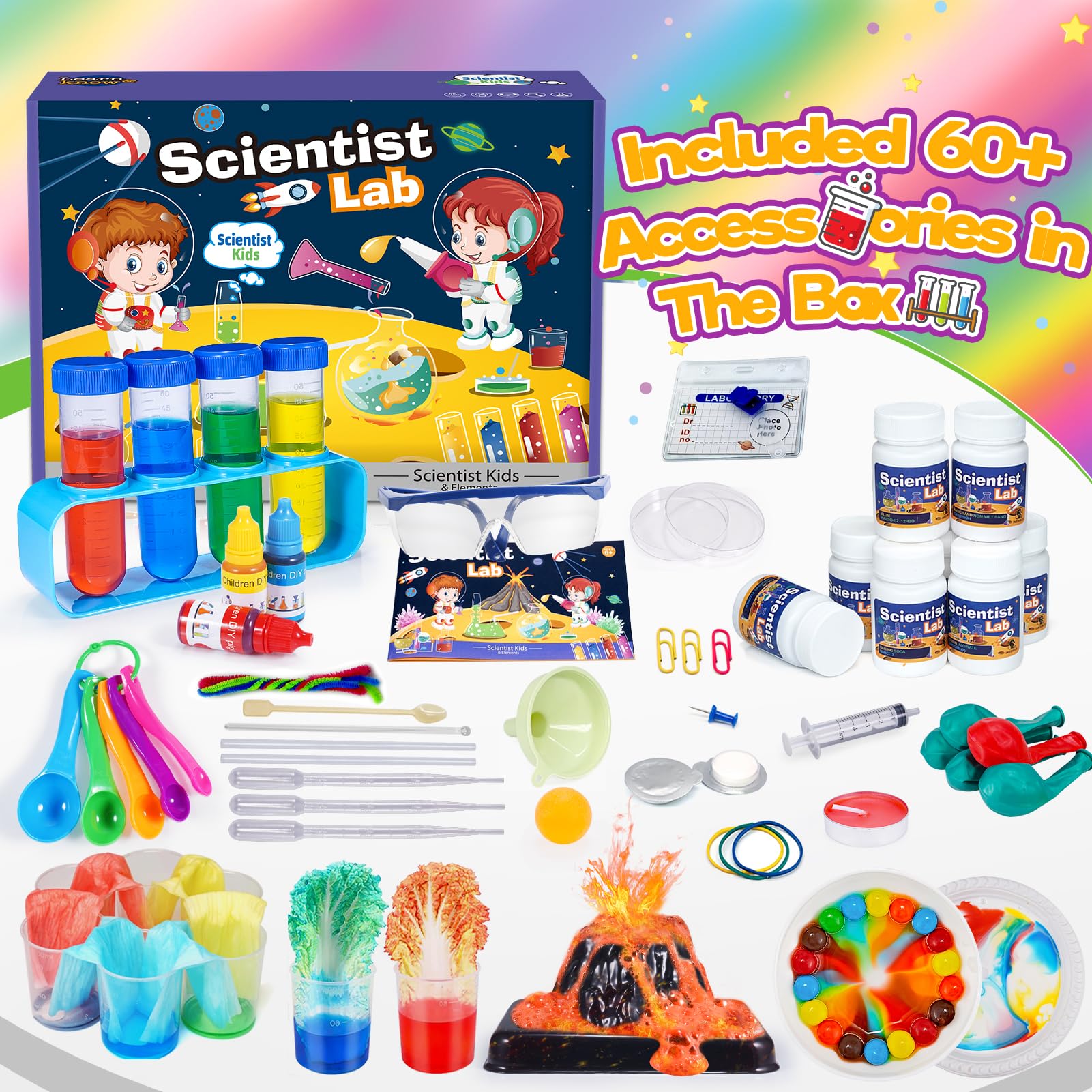 JTgugu esperimenti per bambini, kit di elettronica DIY STEM giocattolo, set di costruzione in legno scienza 3D puzzle edificio kit di esperimenti regalo