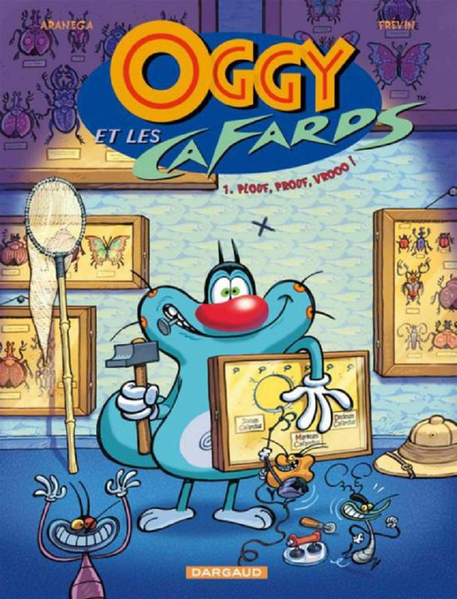 Oggy et les cafards - Tome 1 - Plouf, prouf, vrooo ! Paperback – 15 April 2010