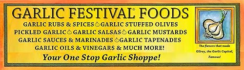 Garlic Festival Red de condimentos de ají y lima. Peso 1 libra 3 oz.