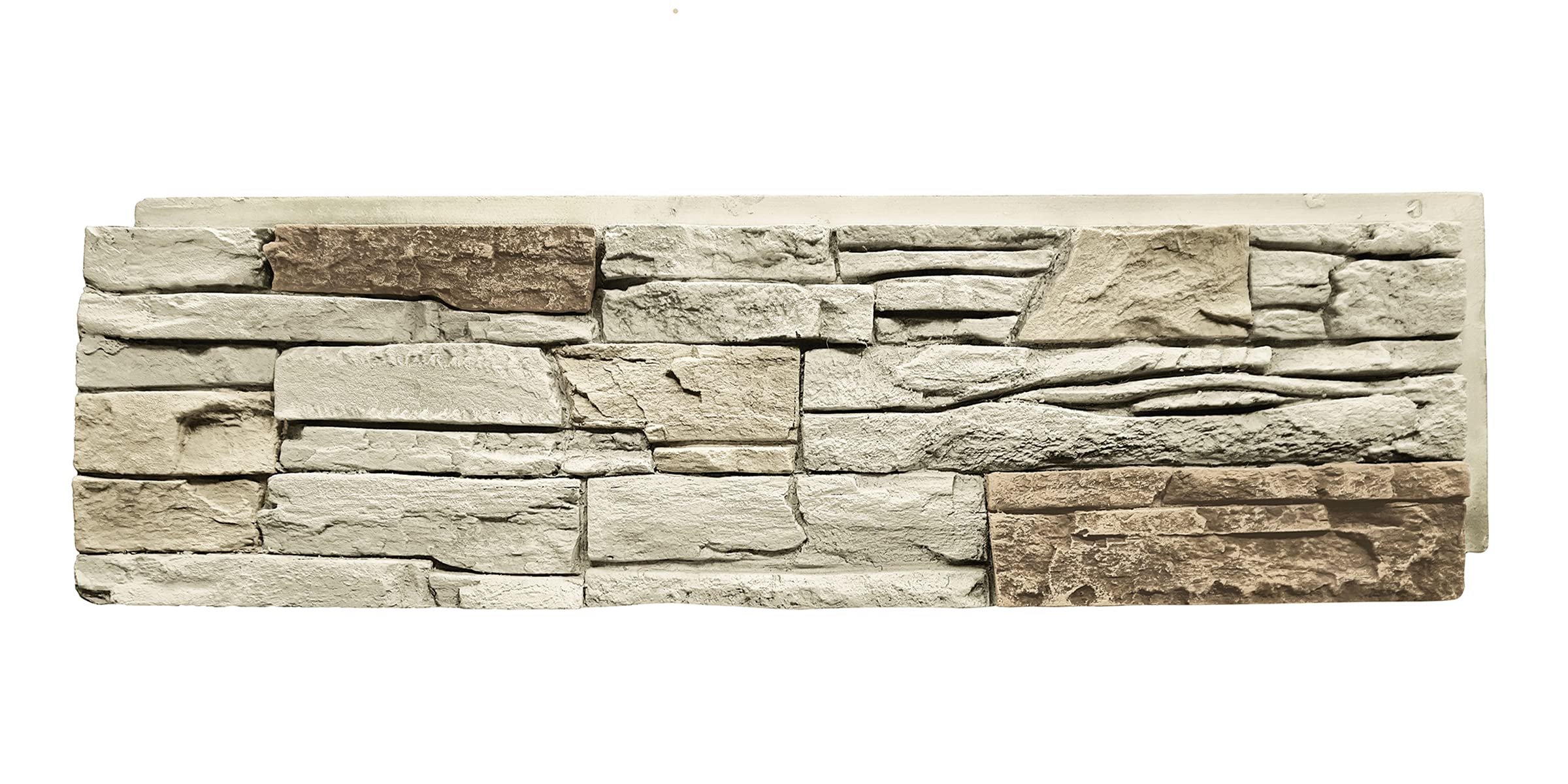 【VivRe stone】 GenStone Stacked Stone Desert Sunrise 12 in. x 1.375 in. x