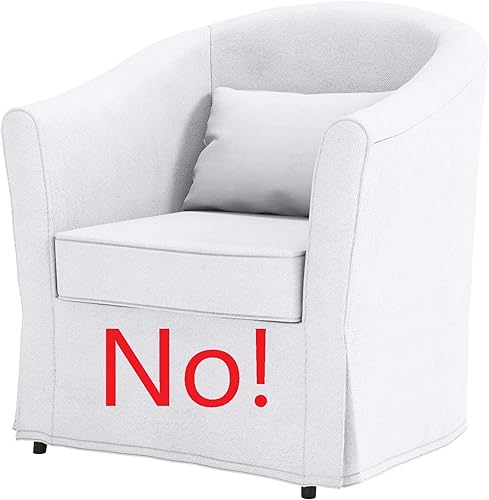 Miniatura 7 de El repuesto de la funda de sofá está hecho a medida para el sillón de sofá IKEA Ektorp. Solo la funda. Funda de repuesto Ektorp (silla, poliéster
