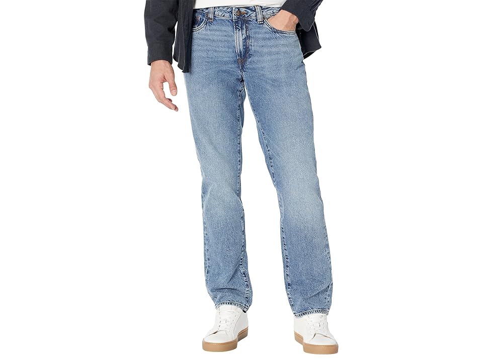 Buffalo David Bitton Relaxed Tapered Ben in Indigo (Indigo) Men's Jeans INTERNATIONAL SHIPPING