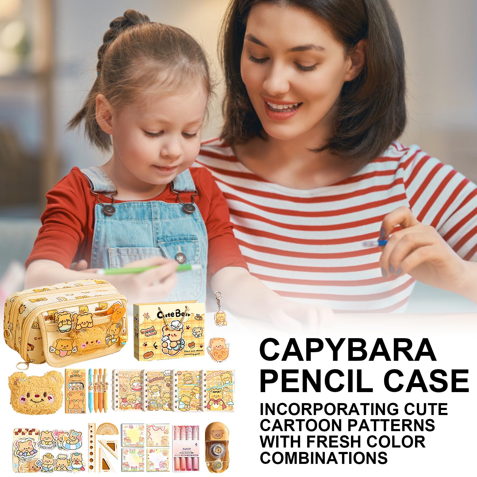 Astuccio Portamatite Organizer Cancelleria | Astuccio Portamatite Estetico Con Scomparti Per Ragazzi Uomini Donne Adulti Scuola Università Arte Disegno Schizzi Aula