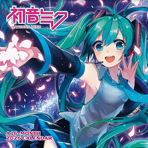 2026 Hatsune Miku Wall Calendar - Calendar