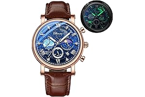 Men's Classic Multifunctional Space Watch: Military Precision, Celestial Style