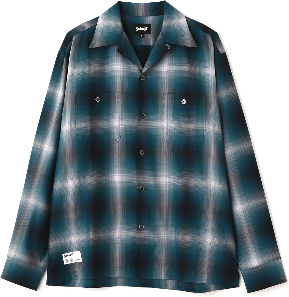 schott オンブレ　コ50 レ35 シャツ schott オンブレ コ50 レ35 シャツ Amazon.co.jp: 【Schott