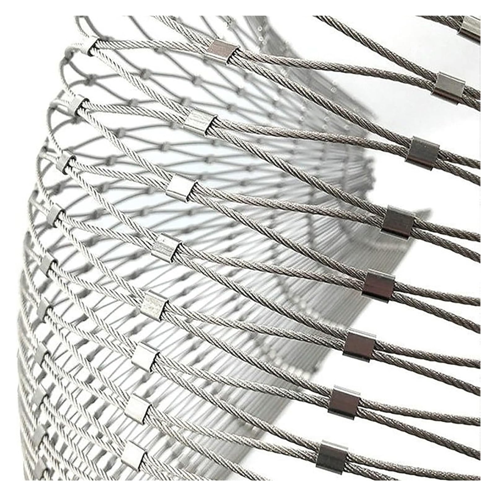Malla de alambre de pollo de acero inoxidable 304, valla resistente para gallineros, protección de animales, seguridad en el jardín (1,2 x 26 m)