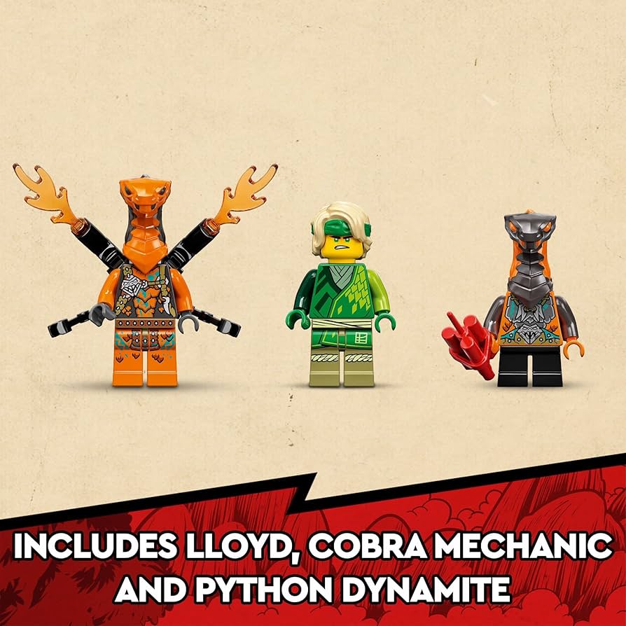 Amazon.com: LEGO 樂高NINJAGO Lloyd's Race Car EVO,71763 玩具