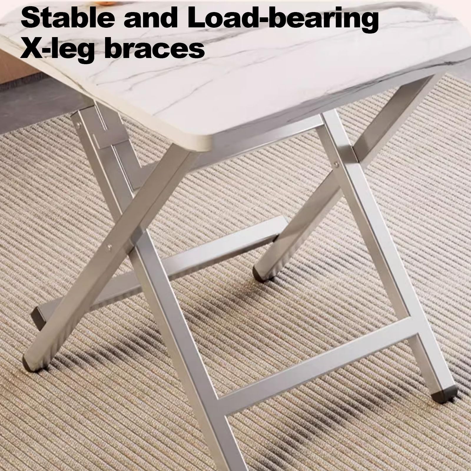 Amazon.com: Small Foldable Table Portable Artificial Board Dining