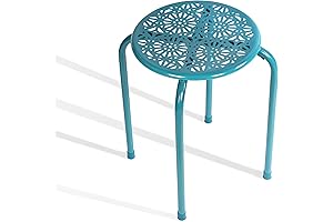 Vibrant and Educational 6-Pack of Atlantic Daisy Stackable Classroom Stools