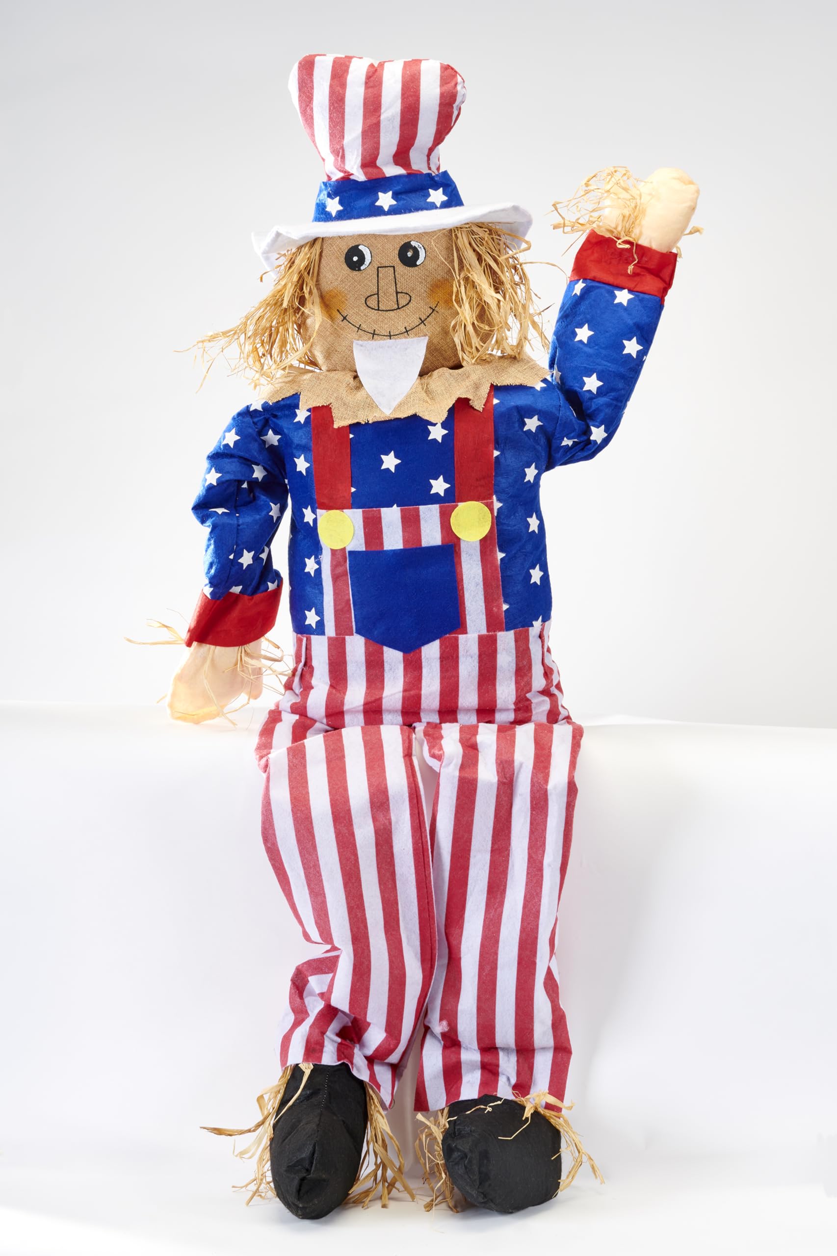 Amazon.com: Worth Imports Lifesize July 4th Sitting Uncle Sam Prop