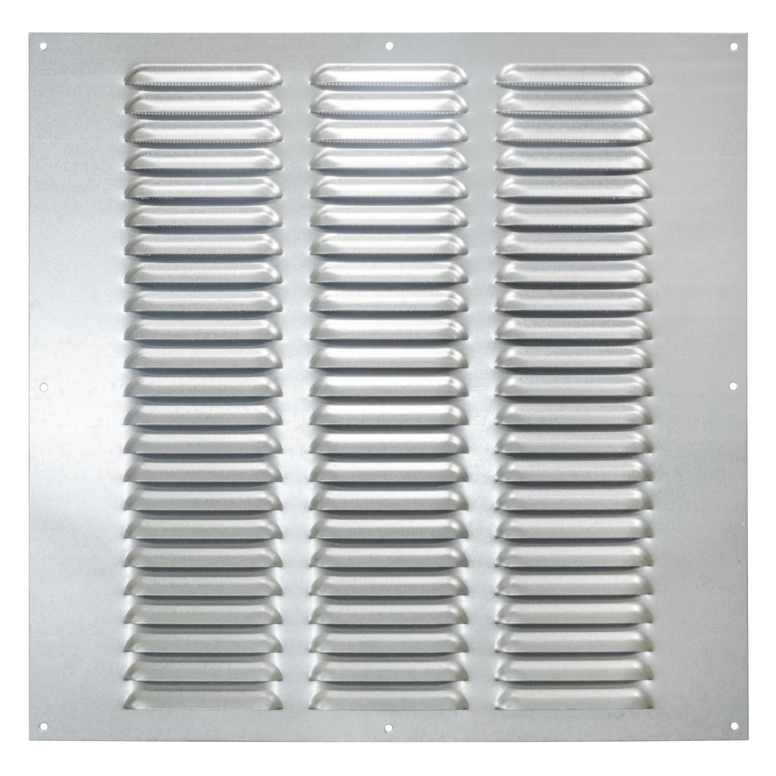 Griglia di ventilazione in metallo zincato con protezione anti-insetti 35 x 35 cm, griglia di aspirazione, griglia di ventilazione (35 x 35 cm)