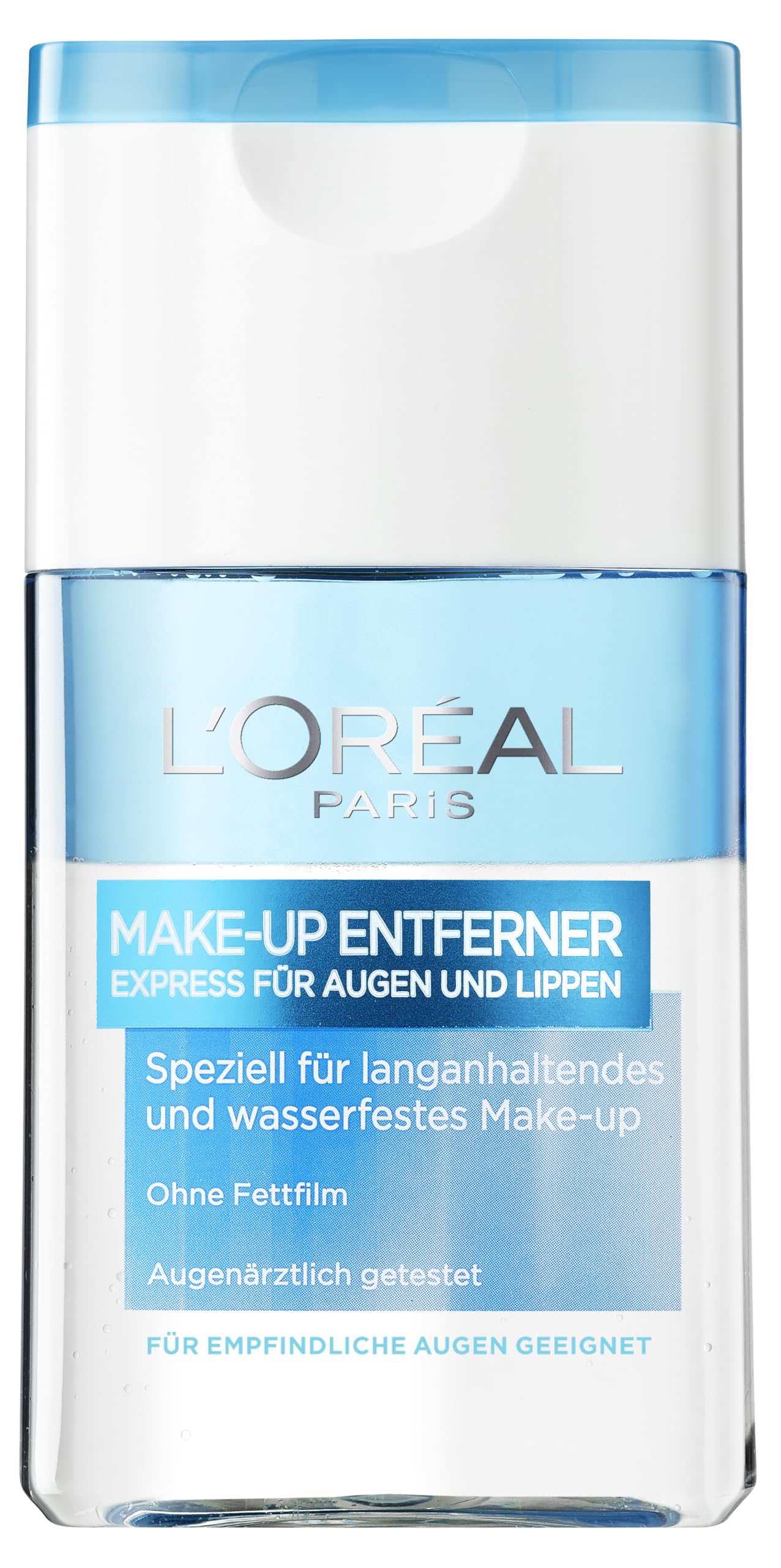 L'Oréal Paris Augen-Make-up-Entferner für empfindliche Augen, 125ml