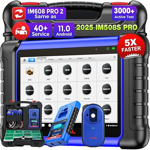 Autel MaxiIM IM508S PRO, 2025 Same as IM608 PRO 2/ IM608S II, Enhanced of IM508S IM508, Bidirectional Diagnostic Tool w/ 3000+ Tests, Smart & Expert Mode, 40+ Service, OE All-Sys, OS 11.0