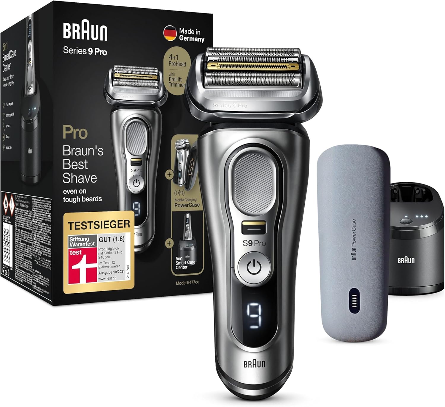 Braun Series 9 Reinigungskartuschen Wie Oft Wechseln Braun Series 9 Pro Premium Rasierer Herren mit 4+1 Scherkopf