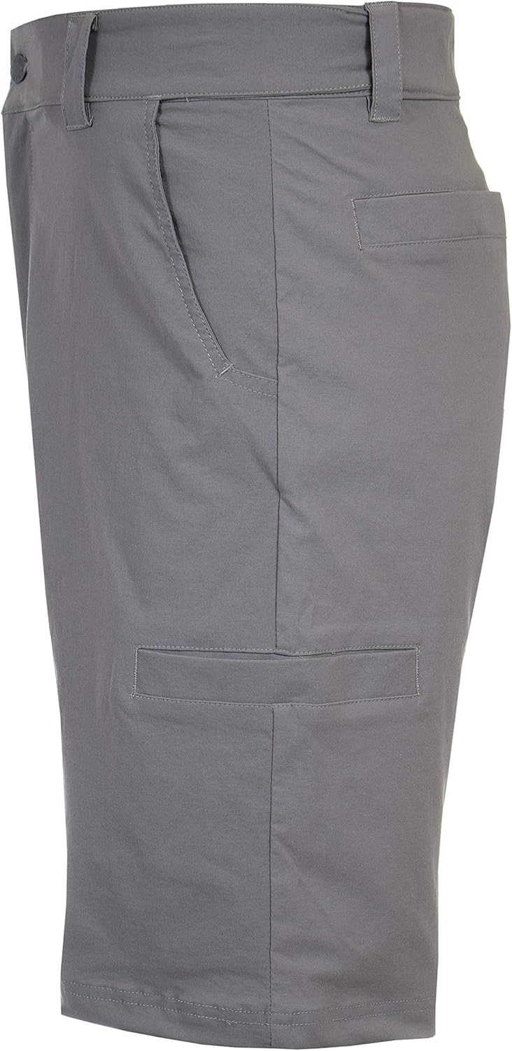 HABIT Men's Cedar Bay Fishing Short, Brushed Nickel, X-Large : Sports & Outdoors