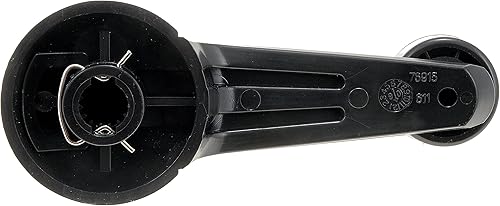 Miniatura 2 de Dorman 76914 - Manivela de ventana compatible con modelos seleccionados de Chevrolet  GMC, negro y cromado