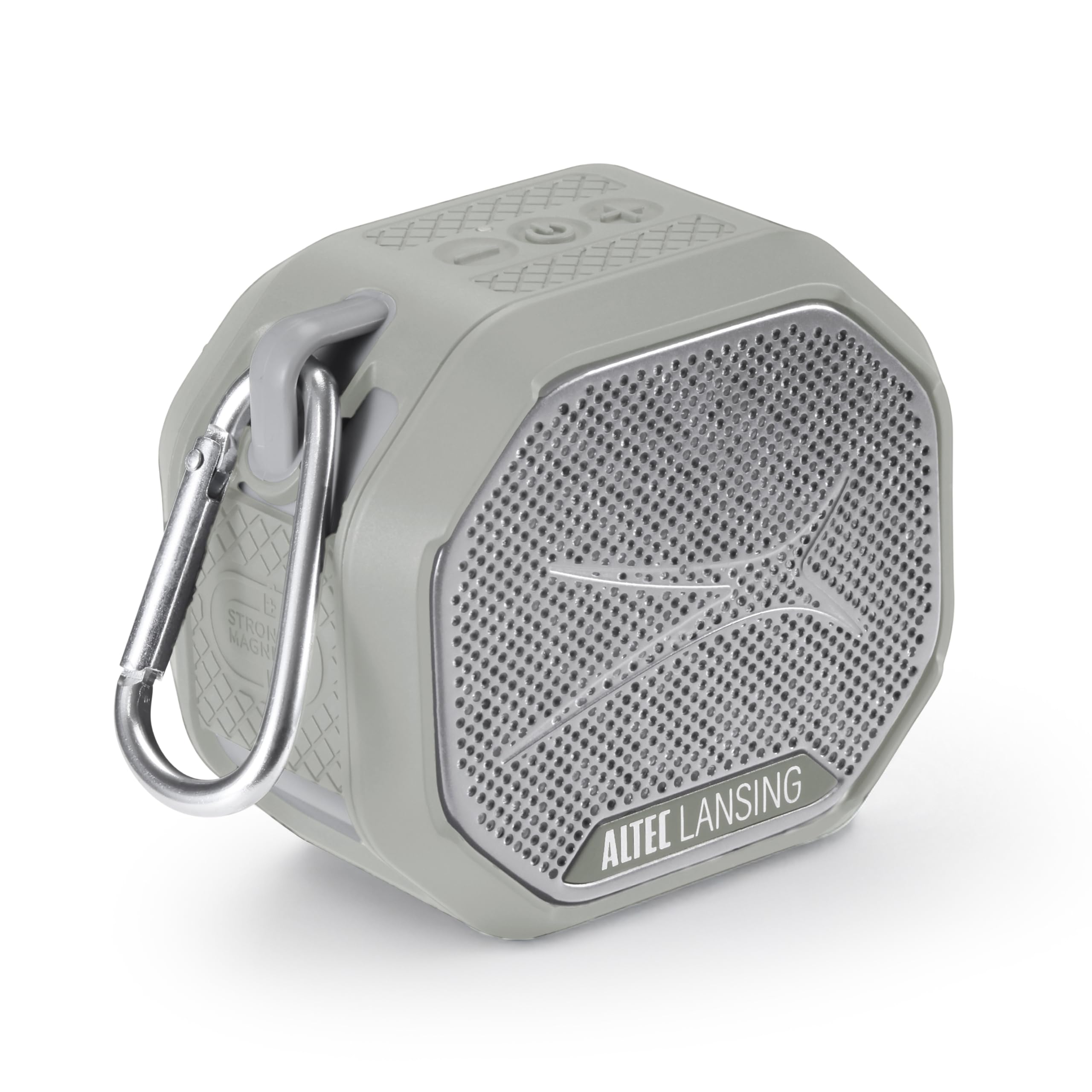 Altec Lansing HYDRATREK Magnetic Bluetooth Speaker, Waterproof IP67, Portable Speaker, True Wireless Pairing, USB-C Quick Charge, 3.7V 400mAh Battery, Voice Assistant, Perfect for Any Adventure