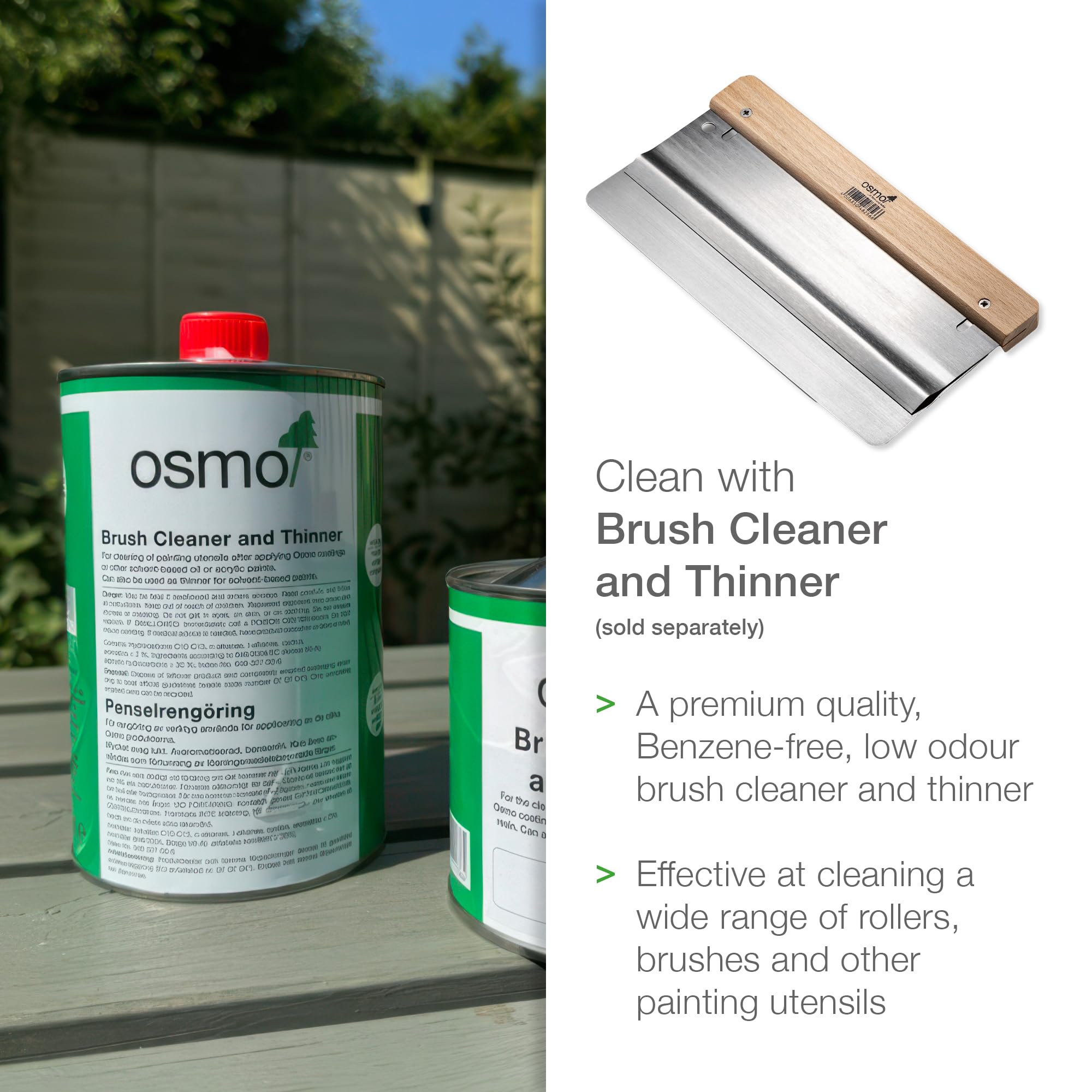 Osmo Doppelblatt-Spachtel - 14000187