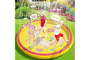 Peradix 3-in-1 Splash Pad: Summertime Fun for Kids and Pets!