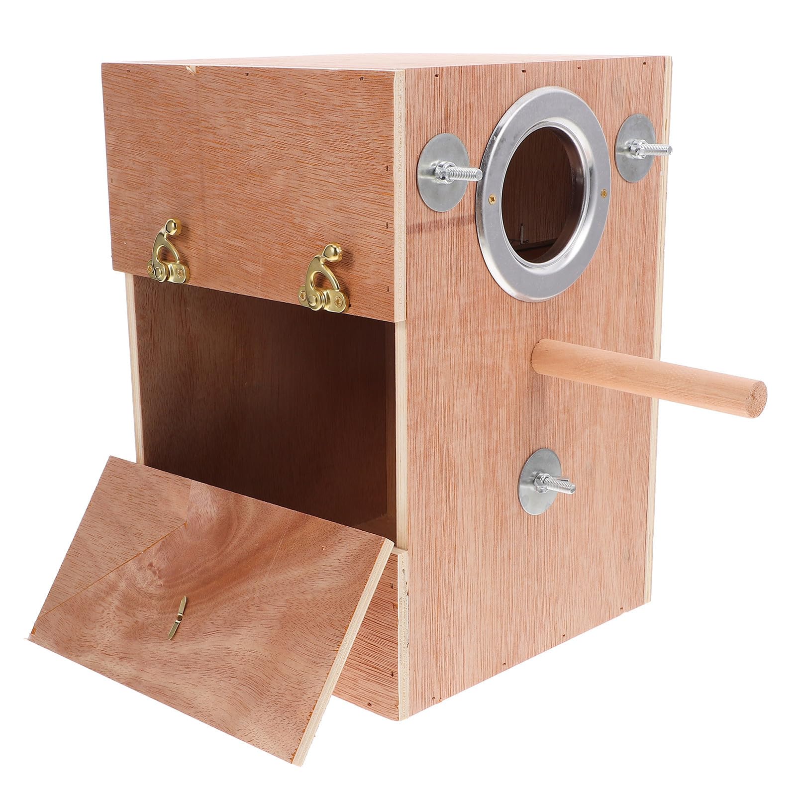 Zerodeko Nichoir de Reproduction pour Perroquet, Boîte Suspendue en Bois