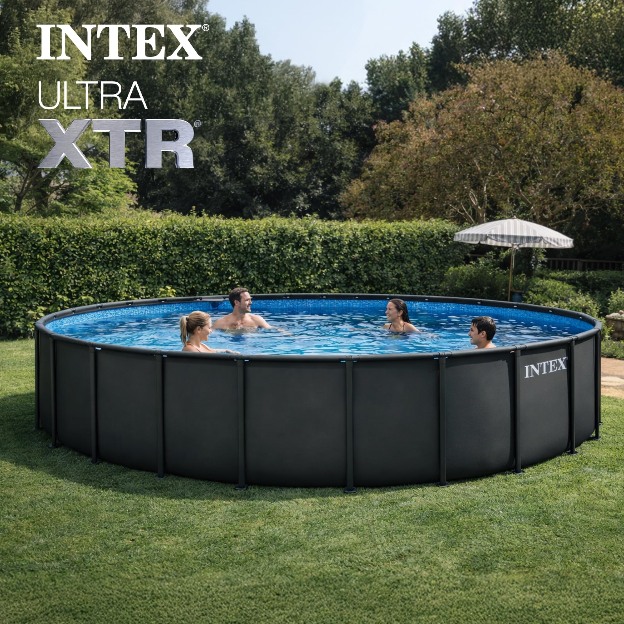 Amazon.com: INTEX Ultra XTR 26 ft x 52 in Above Ground Pool Set