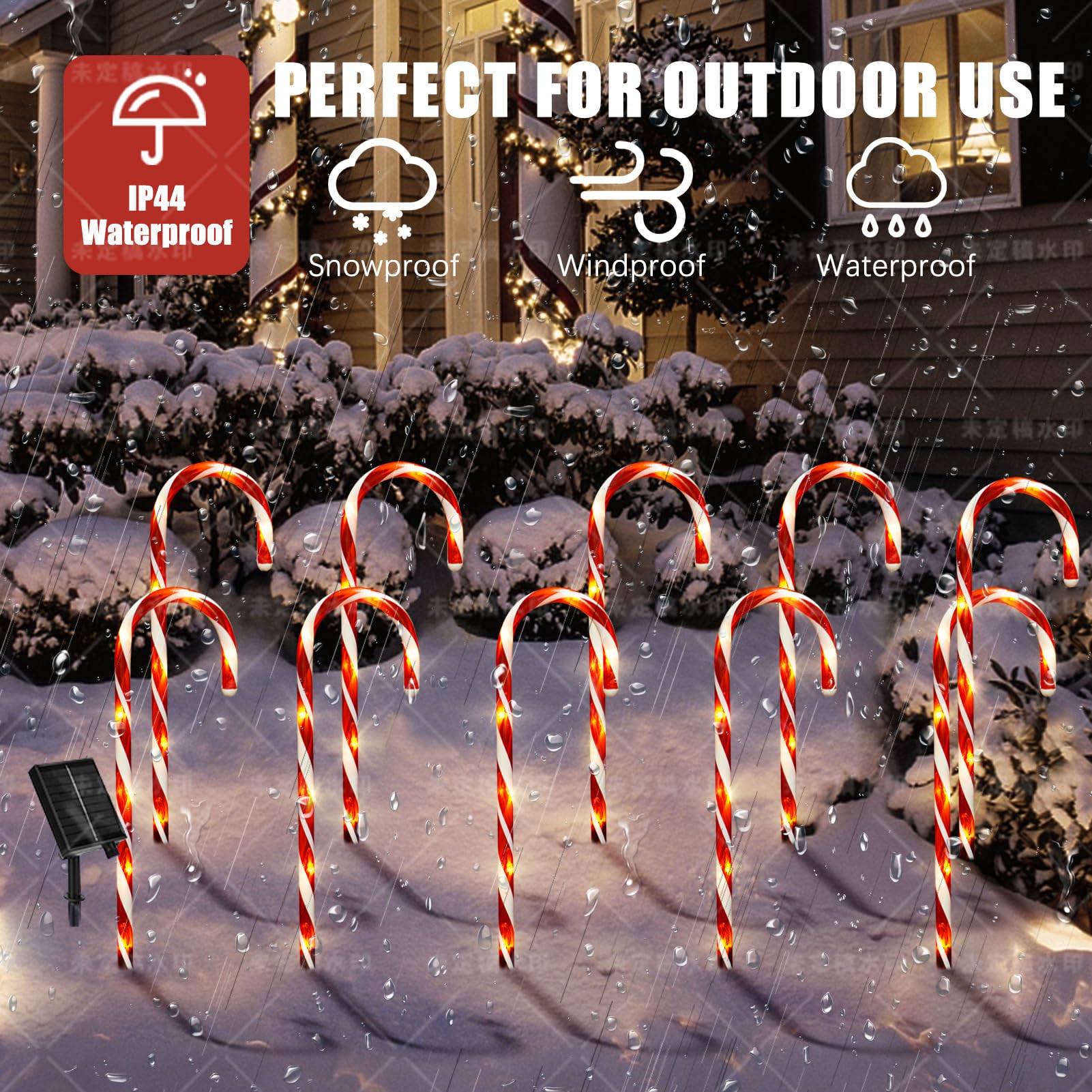 Amazon.com : Bstge Christmas Decorations Outdoor, 10 Pcs Candy