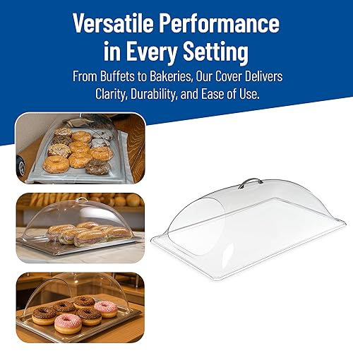 Miniatura 7 de Carlisle FoodService Products PSD21EH07 Cubierta transparente de pantalla de corte final de 21.25"