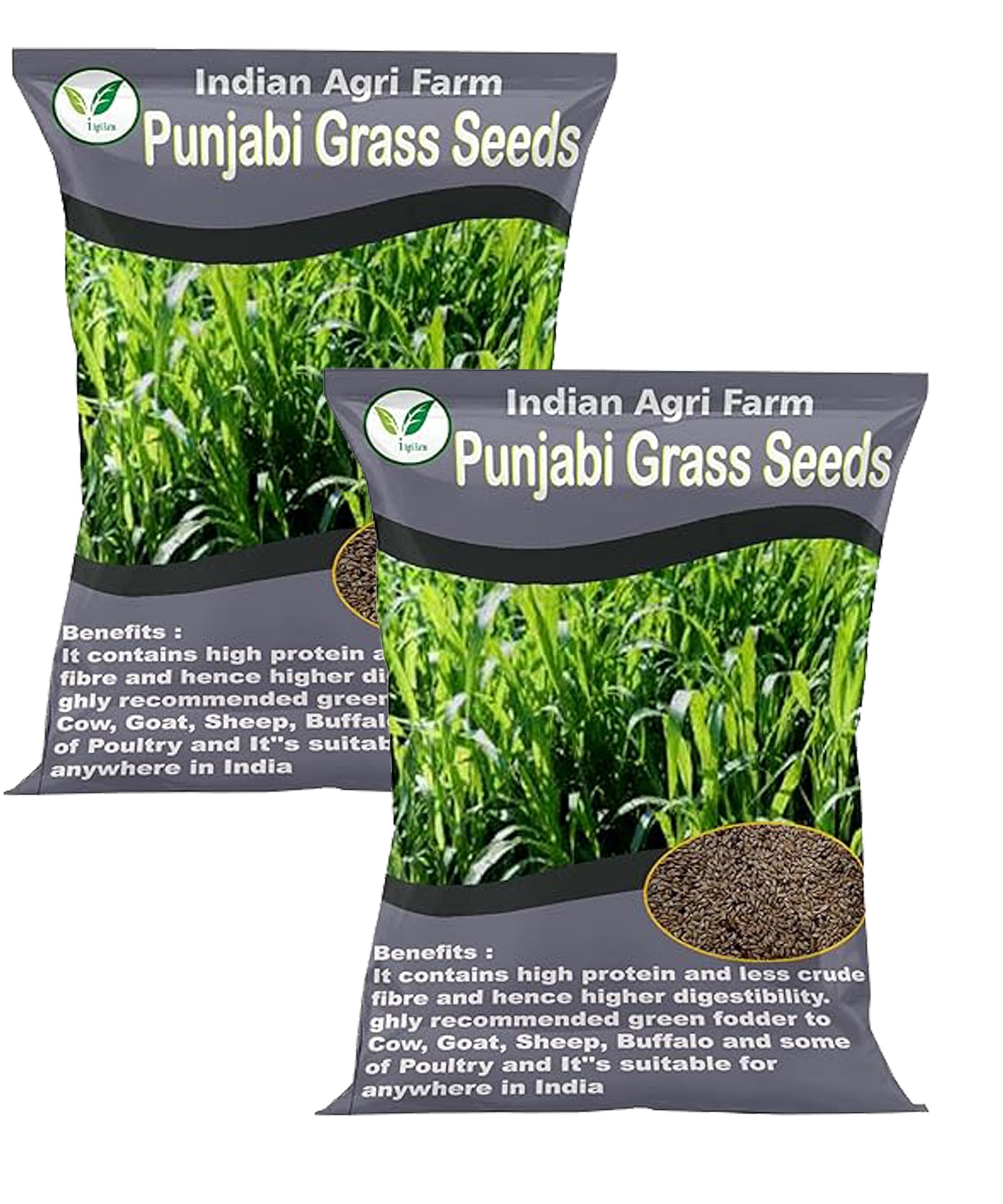Iagrifarm Punjabi Grass Seed - 2 Kg/Multicut Grass Seed/Fodder Grass for Cattle (B0BVZLRZ6D) Amazon Price History, Amazon Price Tracker