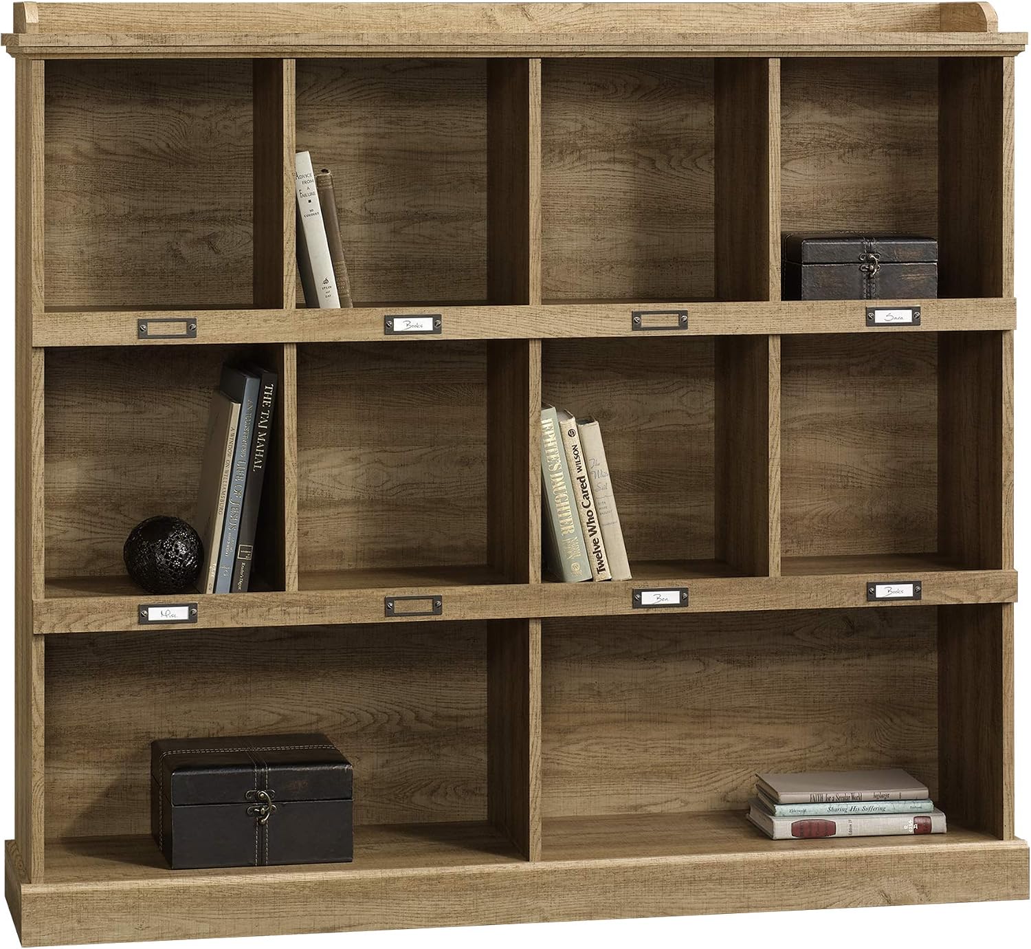 Sauder Barrister Lane Bookcase, Scribed Oak finish