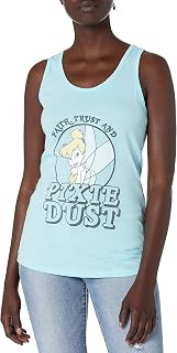 Disney Junior's Faith Trust Pixie Dust Tinkerbell Racerback Graphic Tank Top