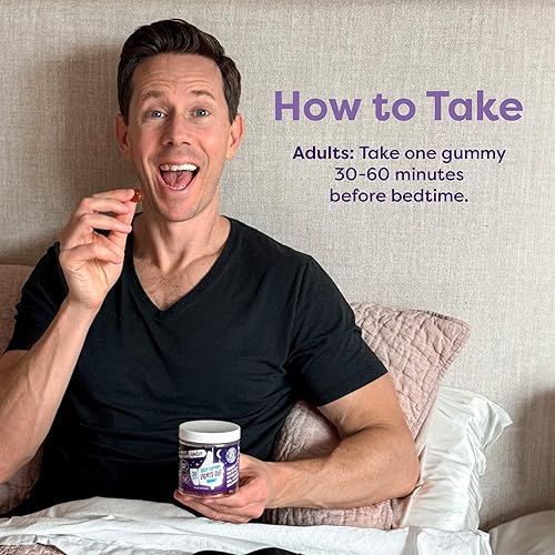 Miniatura 5 de FlavCity Gomitas de melatonina para dormir para adultos, gomitas iluminadas  Suplemento de apoyo para el sueño masticable con GABA a base de