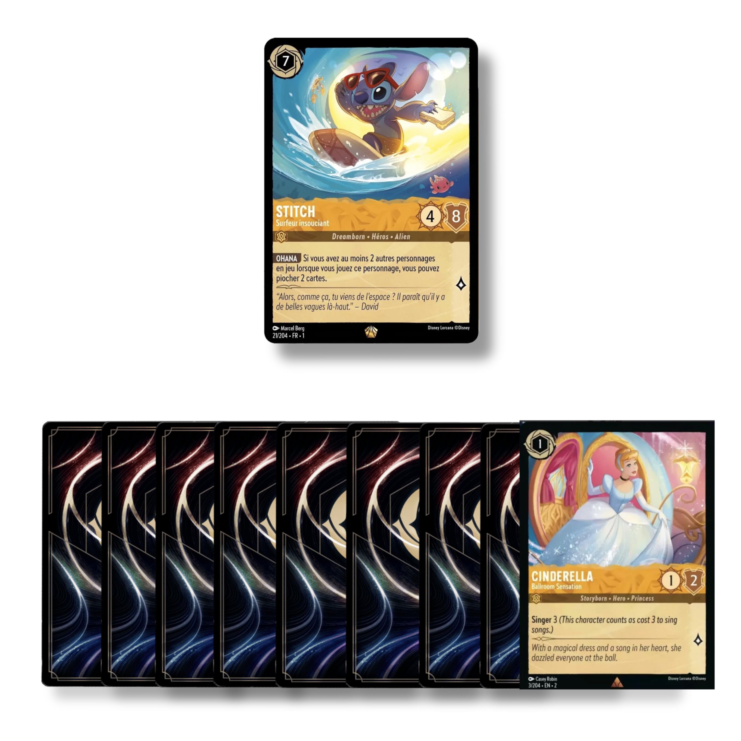Lorcana 20 collectible cards mystery pack - Holo Card Guaranteed
