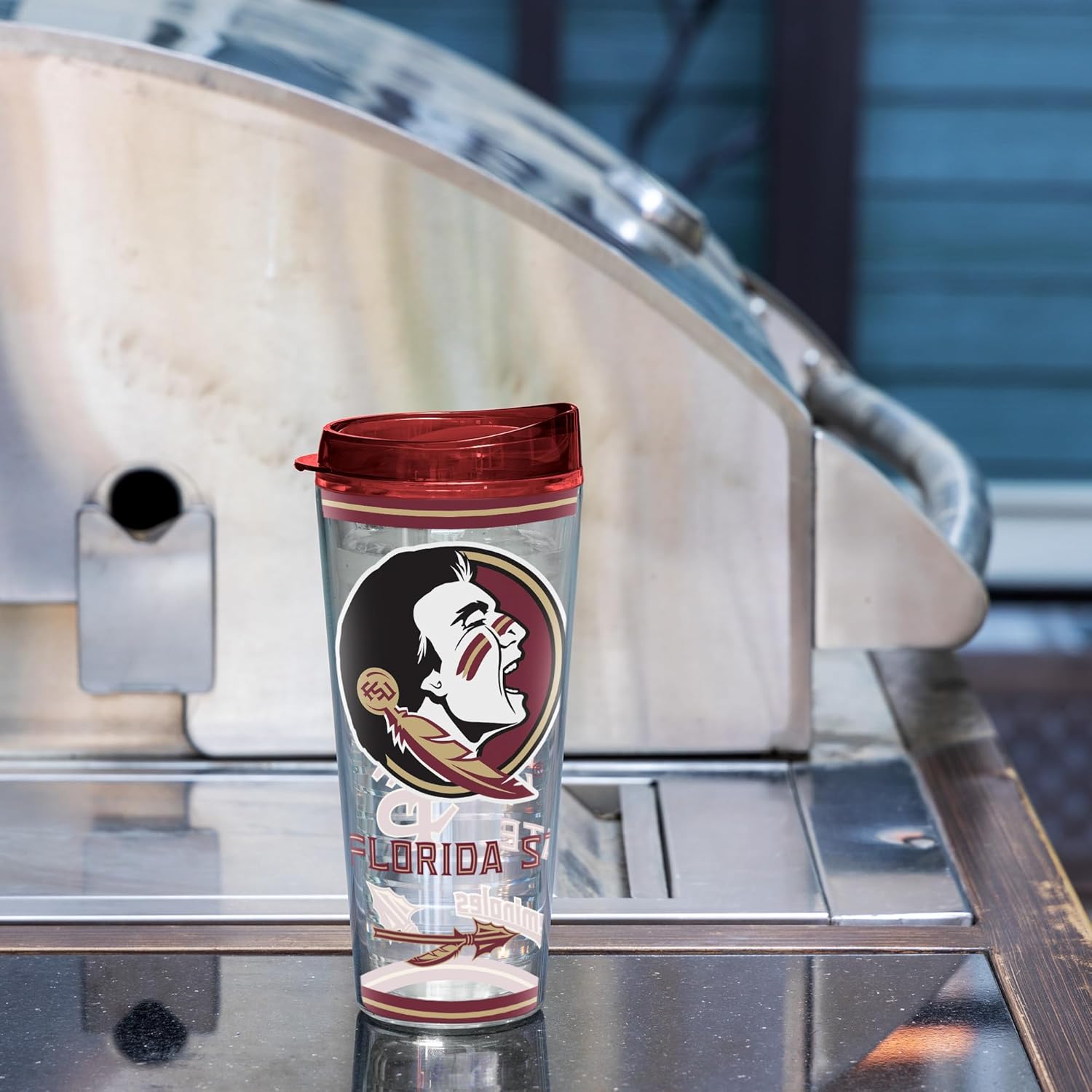 Rico Industries NCAA College Double Wall Mayhem 16oz Or 20oz Tritan Tumbler W Lid - Image 6