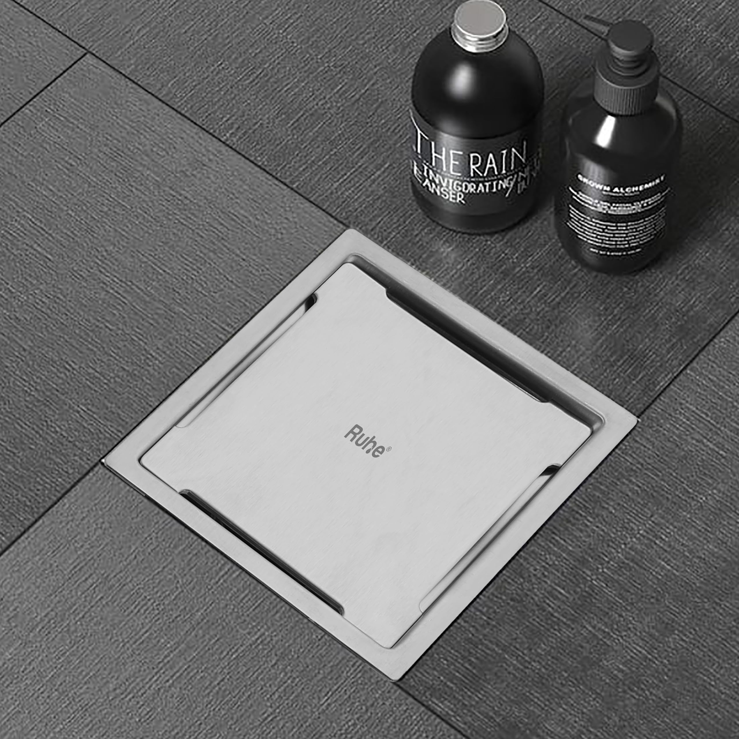 Ruhe® Diamond Square Flat Cut Floor Drainer | 304-GradeStainless Steel Floor Drain- Diamond Square Flat Cut (6x6 inches) (Pack of 1) (B08RS764PS) Amazon Price History, Amazon Price Tracker