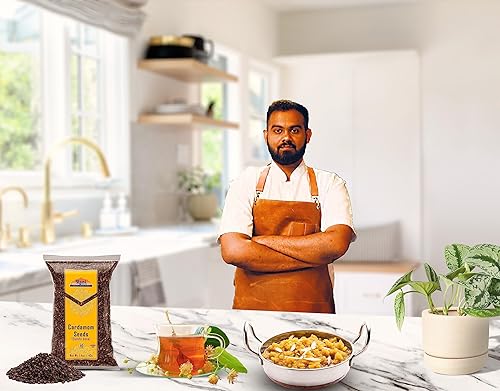 Miniatura 6 de Rani Cardamomo (Elachi) Semillas decorticadas de especias indias 1.4oz (40g)  Todo natural  Vegano  Apto para gluten  Sin OMG  Kosher  Origen indio