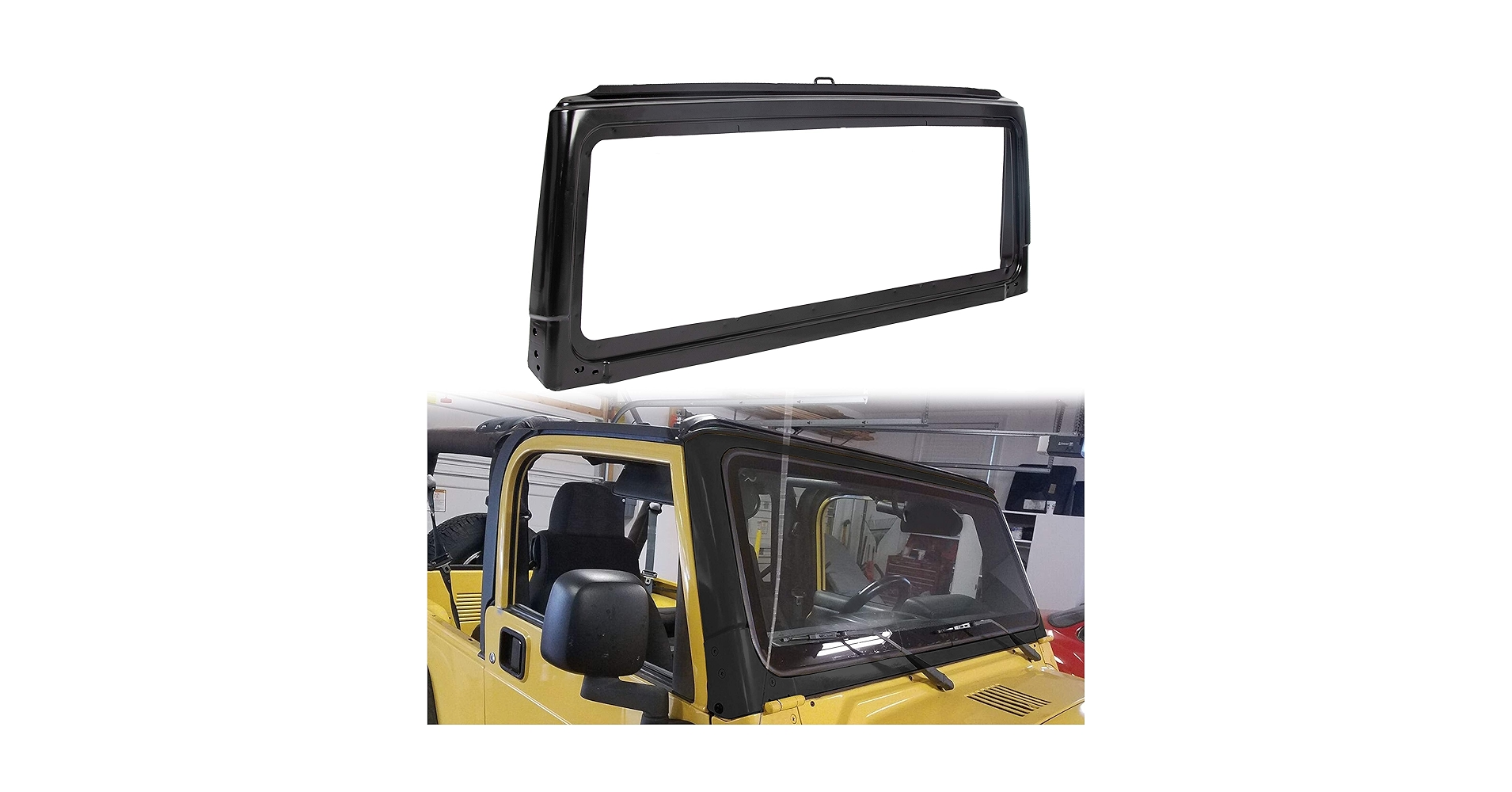 tjpページ Amazon.com: KUAFU Windshield Frame Compatible with 2003-2006
