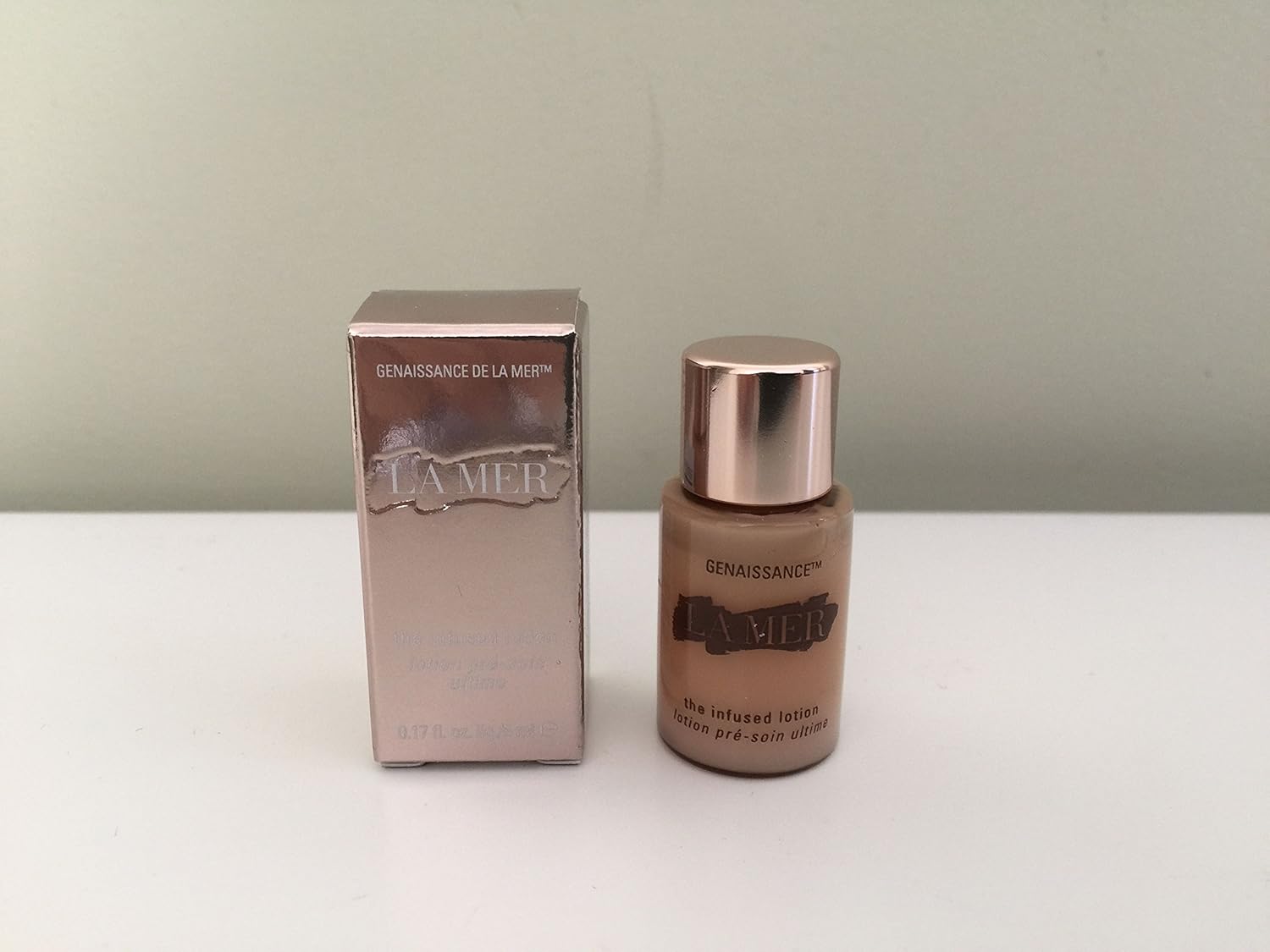 LA MER Genaissance de la Mer The Infused Lotion, Deluxe Travel Size, 0.17 oz