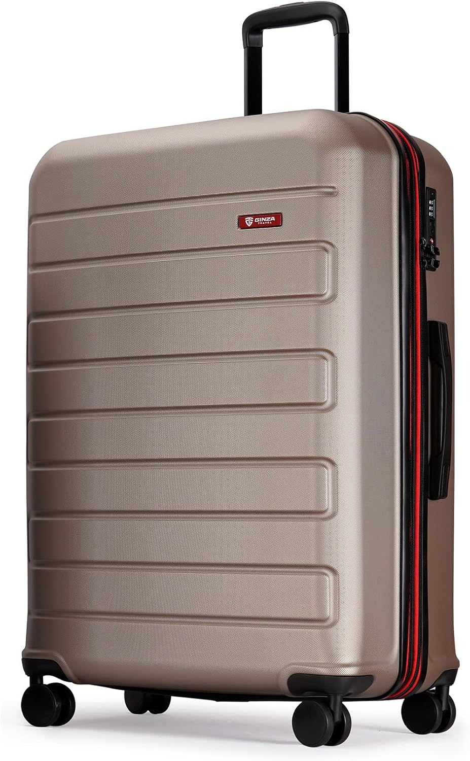 GinzaTravel Luggage 28-Inch ABS Expandable Spinner