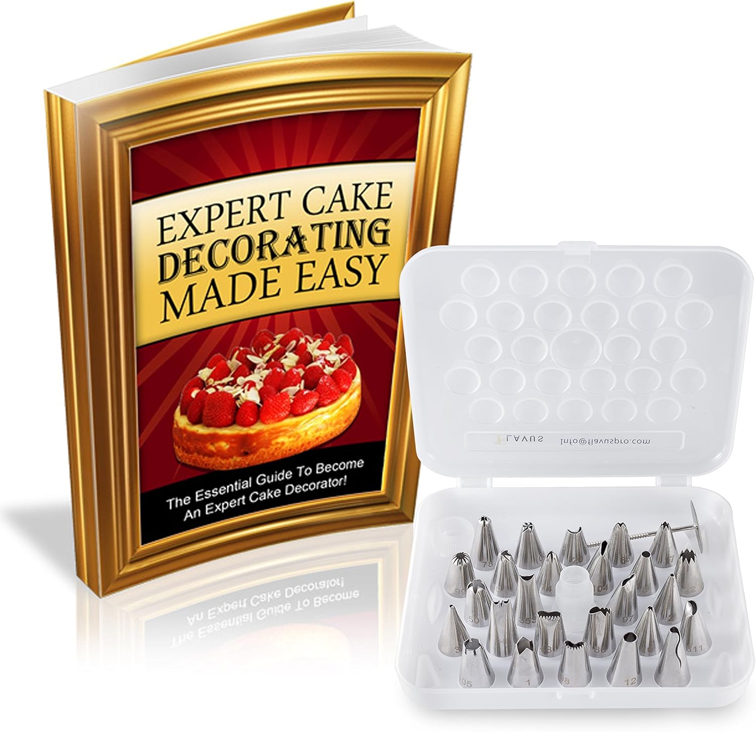Birthday Cake Decorating 28Piece Tip Set THE ONLY