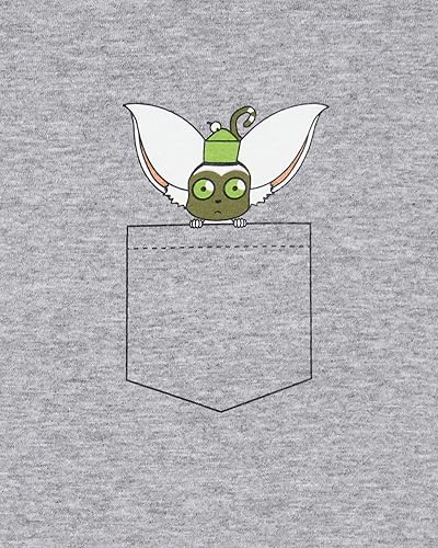 Miniatura 3 de Avatar The Last Airbender - Camiseta con diseño de bolsillo para mujer Momo Flying Lemur