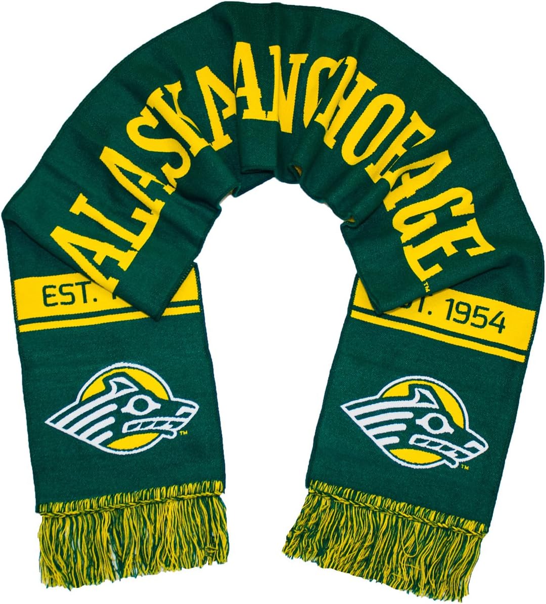 Tradition Scarves Alaska Anchorage Scarf - UA Anchorage Seawolves Woven Classic