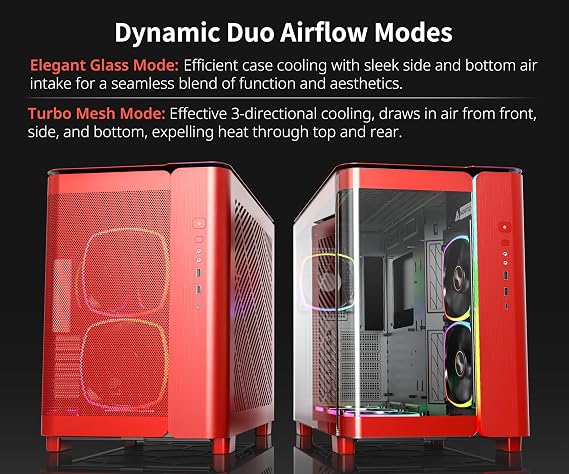 Montech KING 95 Midi-Tower, Tempered Glass, ARGB - Root