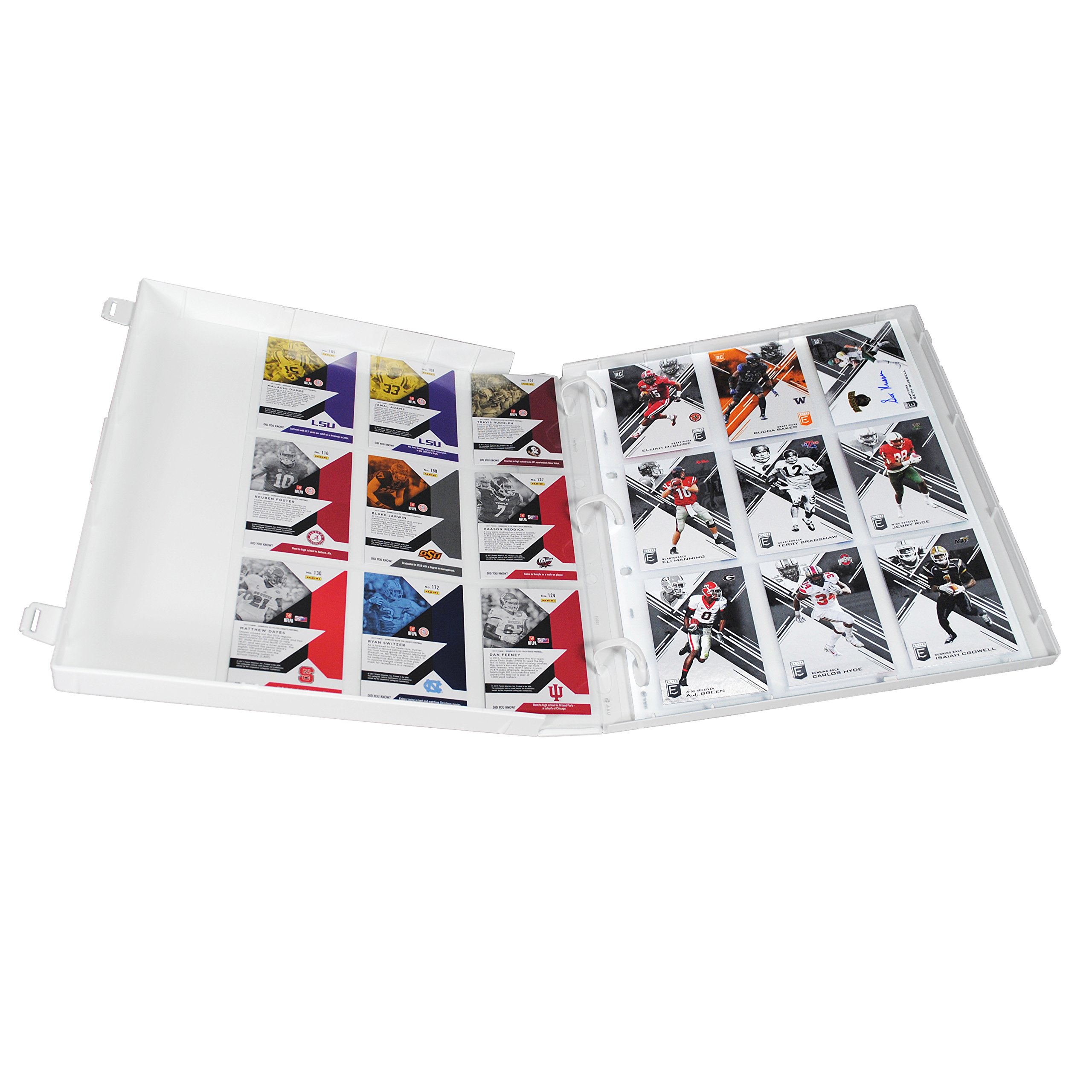 UniKeep Classeur de collection de cartes à collectionner - Peut contenir jusqu'à 180 cartes de taille standard (2 par pochette).