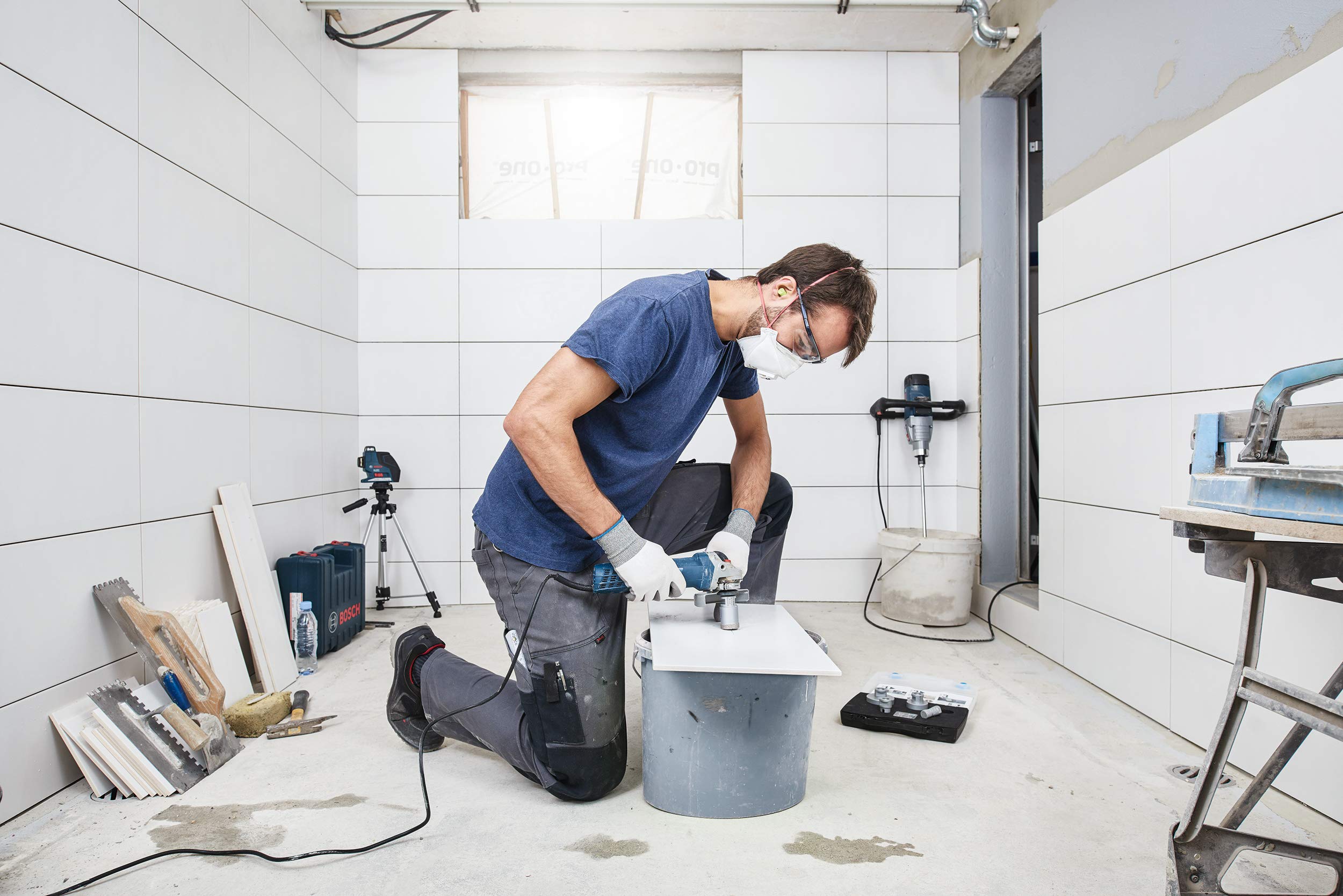 Bosch Accessories 5-częściowy Zestaw wierteł diamentowych do pracy na sucho Dry Speed Best for Ceramic (do ceramiki, osprzęt do szlifierki kątowej)